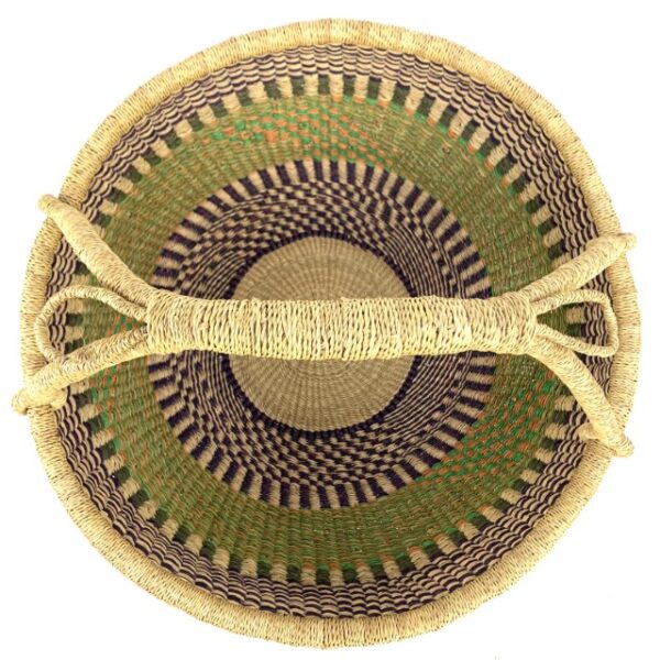 rnd-xl-vegan-374-Dalsim (2) top view round african woven basket