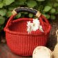 small red basket