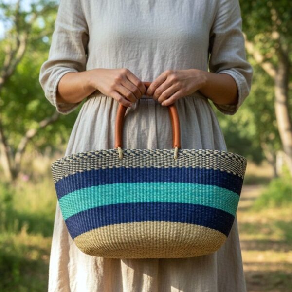 sustainable-blue-woven-bolga-basket-ghana sustainable-blue-woven-bolga-basket-ghana