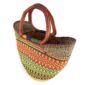 Angled view of the classic market basket showing the woven interior